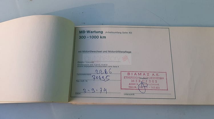 SOLD – Mercedes-Benz 280 Automatic (1974)
